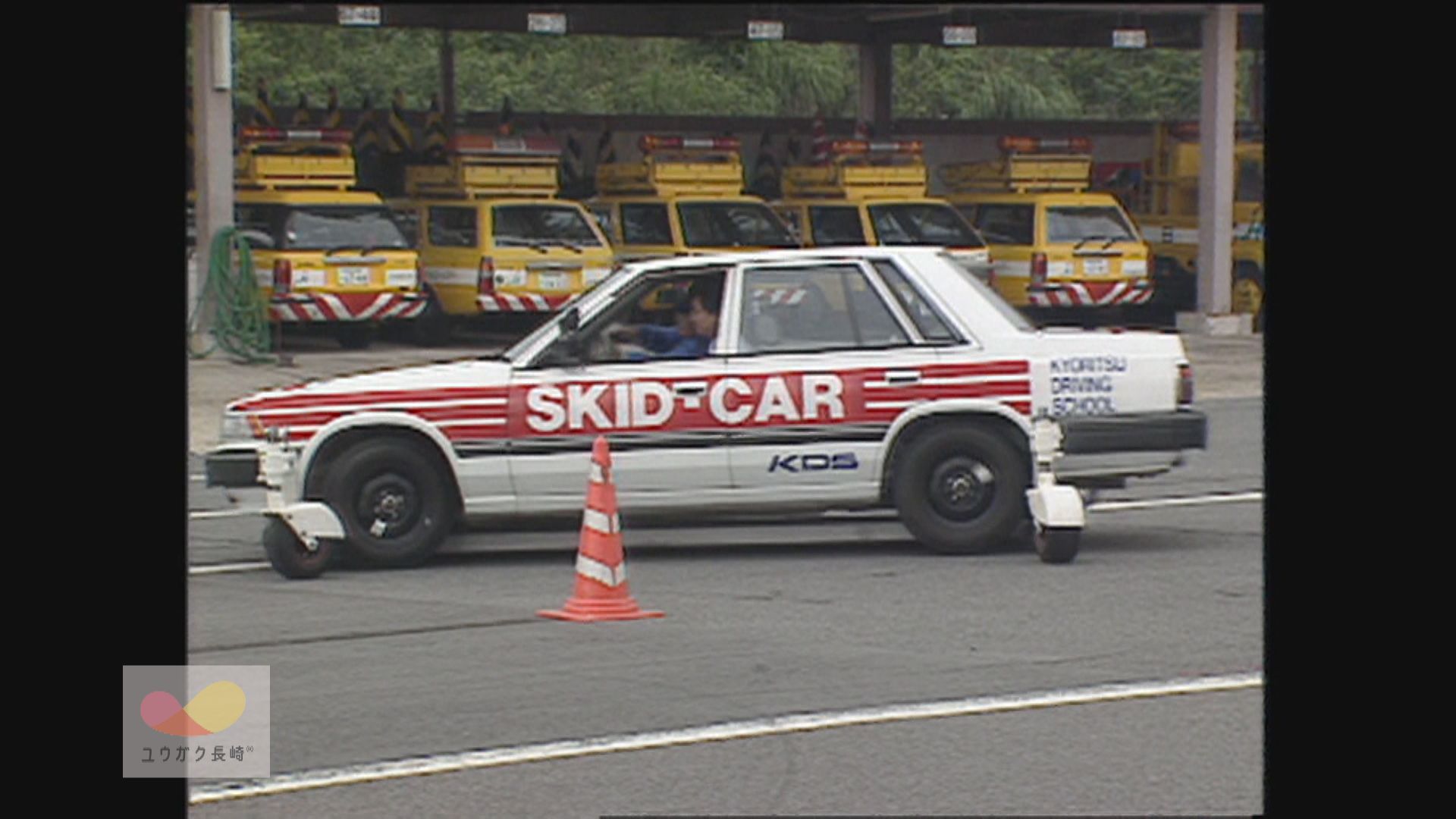 「スキッドカー」危険走行体験訓練～NBC平松キャスターも乗車！　イメージ